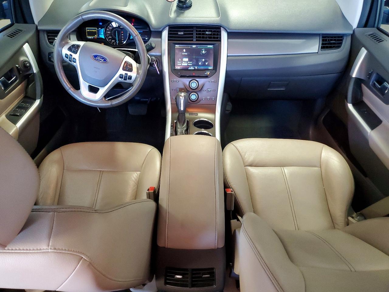 2012 Ford Edge Sel Black vin: 2FMDK4JC6CBA52405
