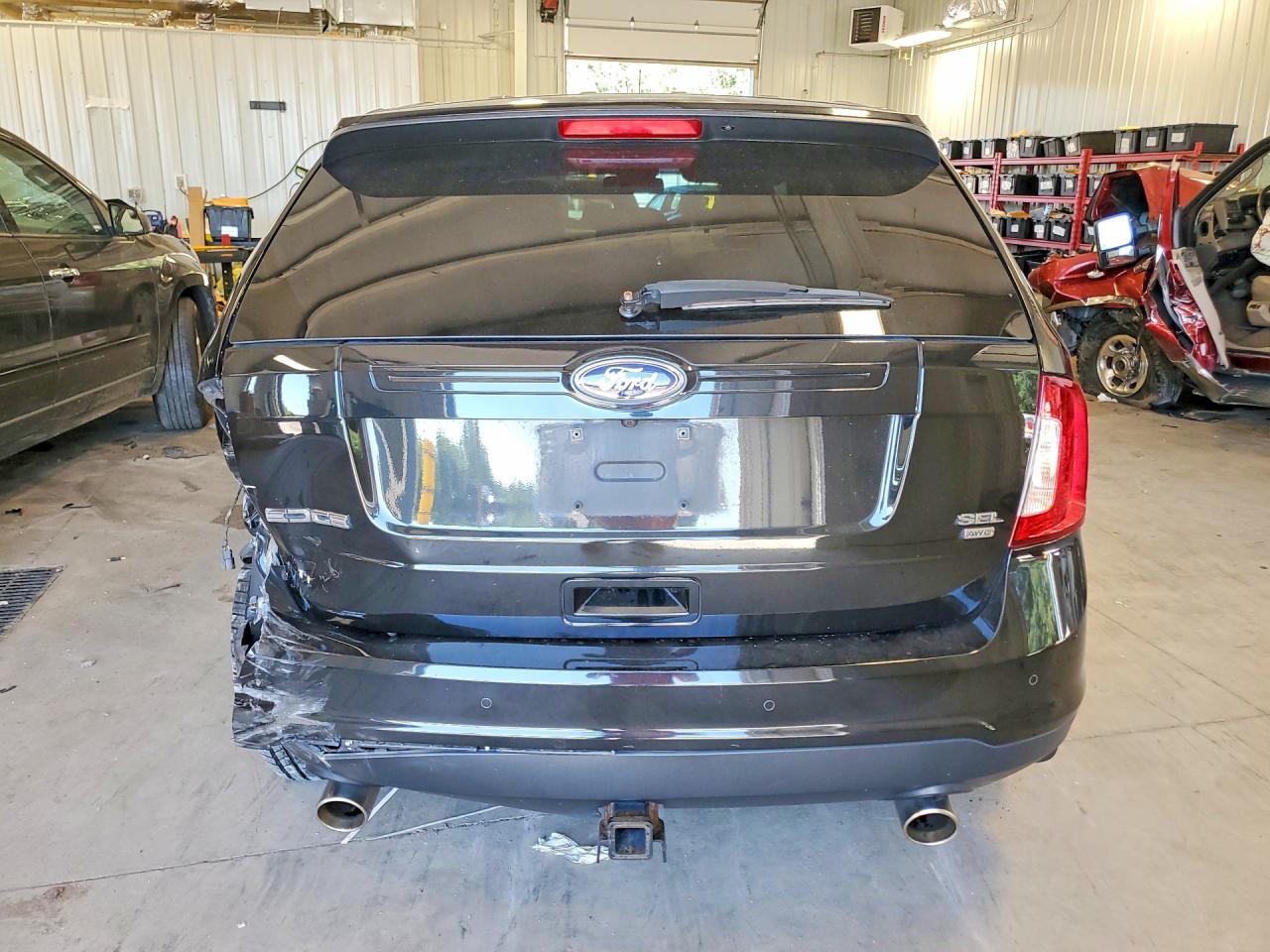 2012 Ford Edge Sel Black vin: 2FMDK4JC6CBA52405