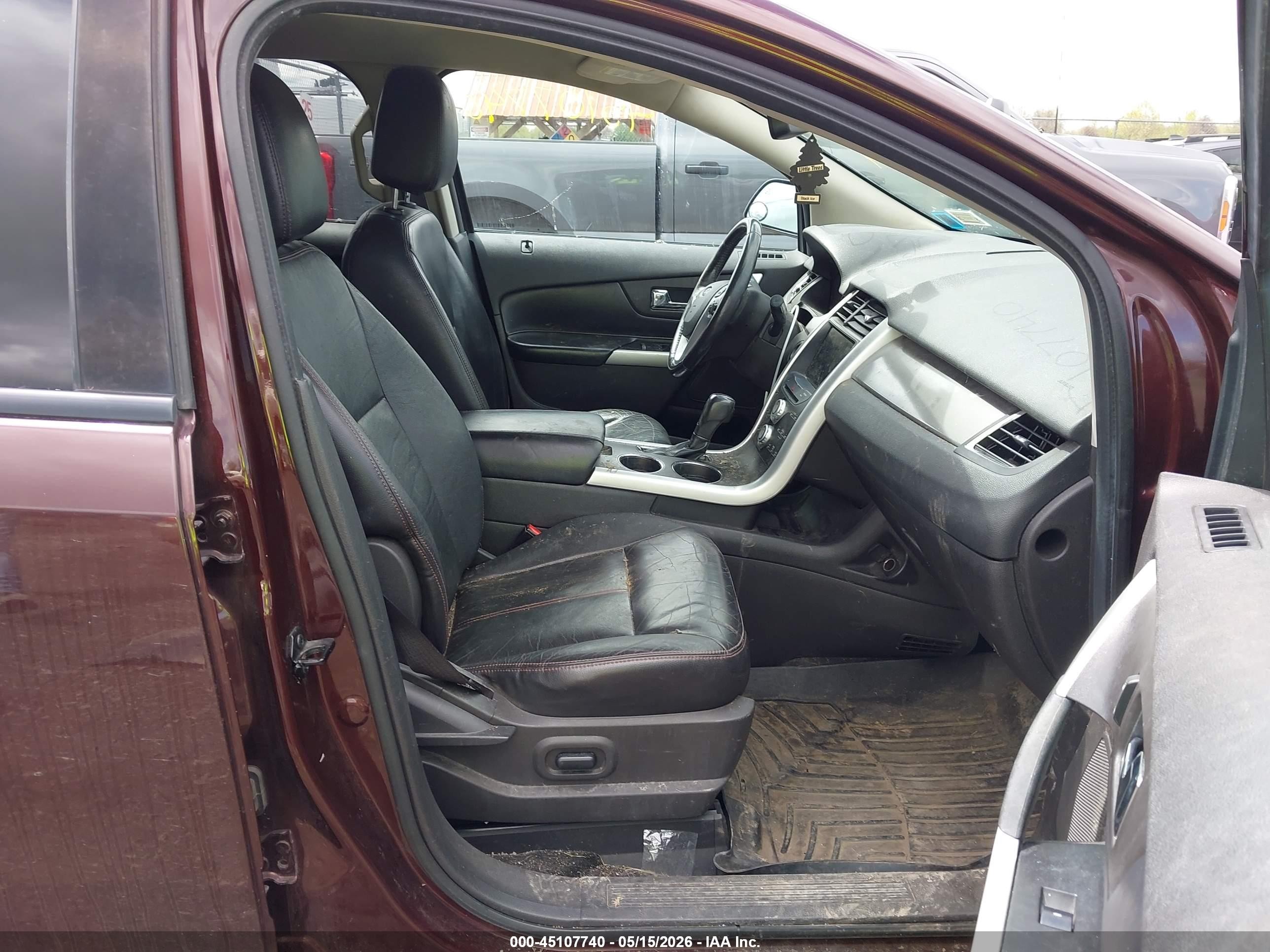 2012 Ford Edge Sel Maroon vin: 2FMDK4JC6CBA93813