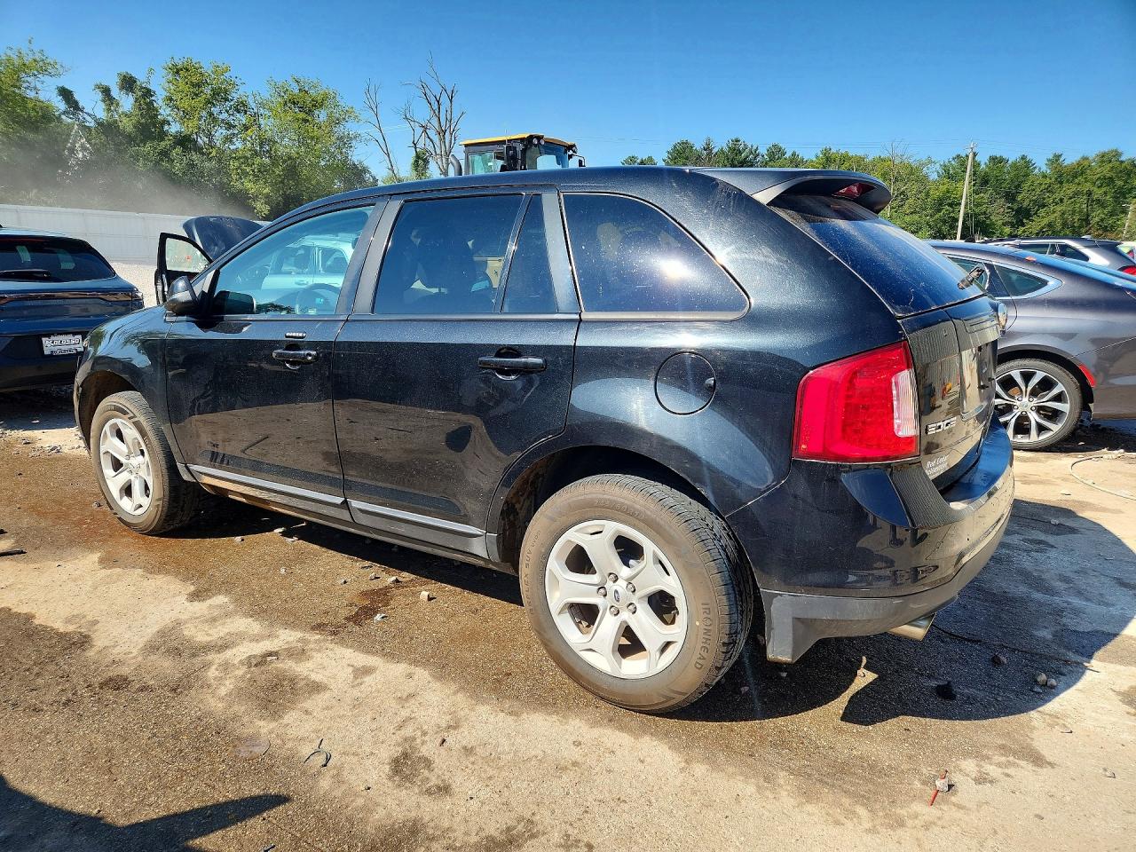 2013 Ford Edge Sel Black vin: 2FMDK4JC6DBA75362