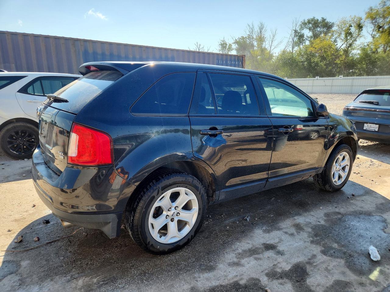 2013 Ford Edge Sel Black vin: 2FMDK4JC6DBA75362