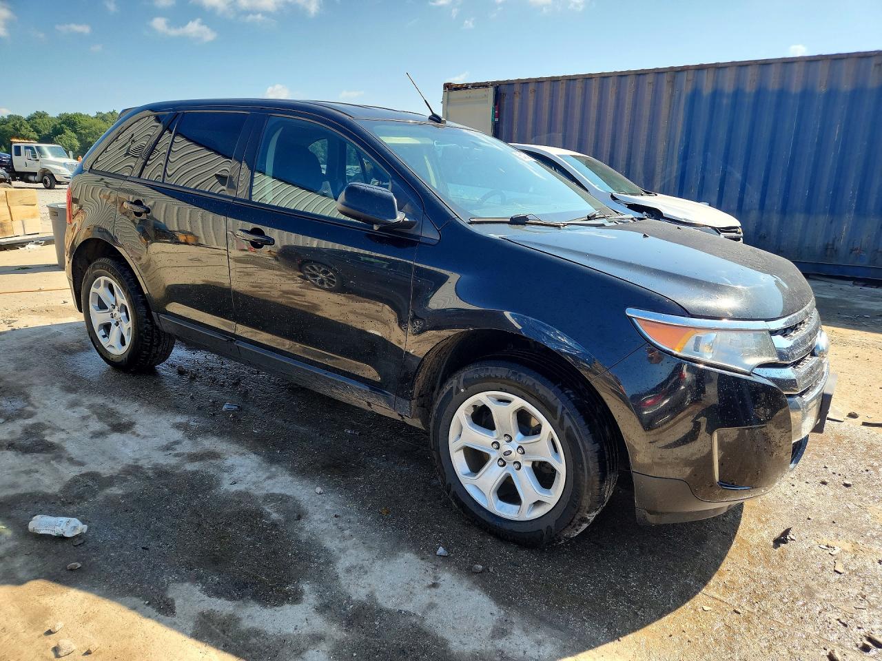 2013 Ford Edge Sel Black vin: 2FMDK4JC6DBA75362