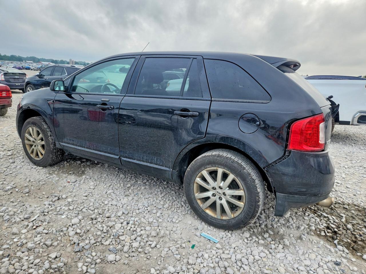 2013 Ford Edge Sel Черный vin: 2FMDK4JC6DBA78987