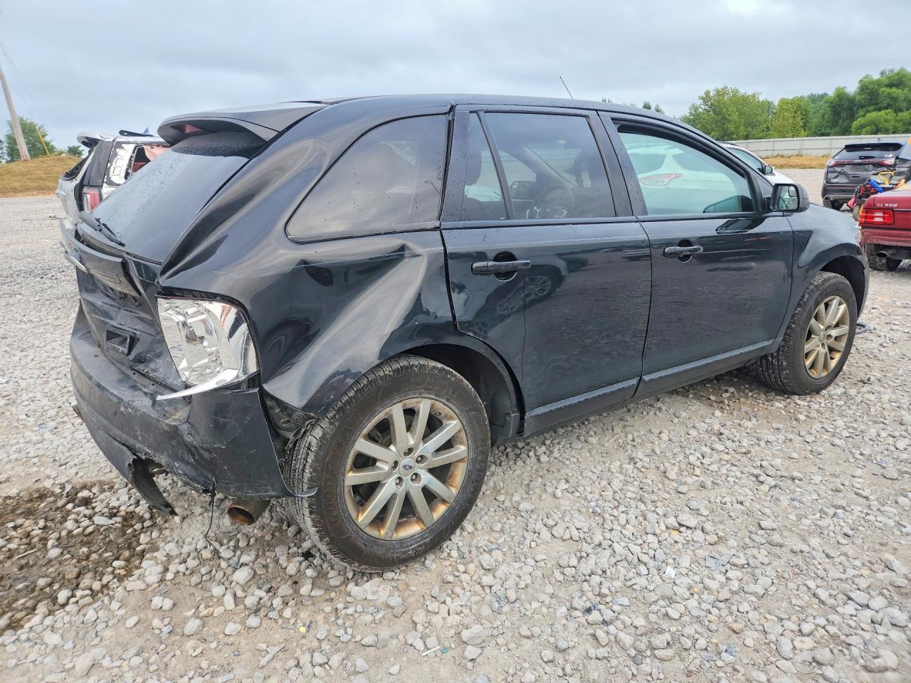 2013 Ford Edge Sel Черный vin: 2FMDK4JC6DBA78987