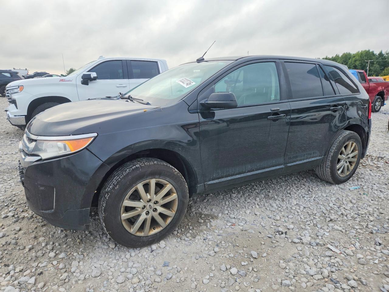 2013 Ford Edge Sel Черный vin: 2FMDK4JC6DBA78987