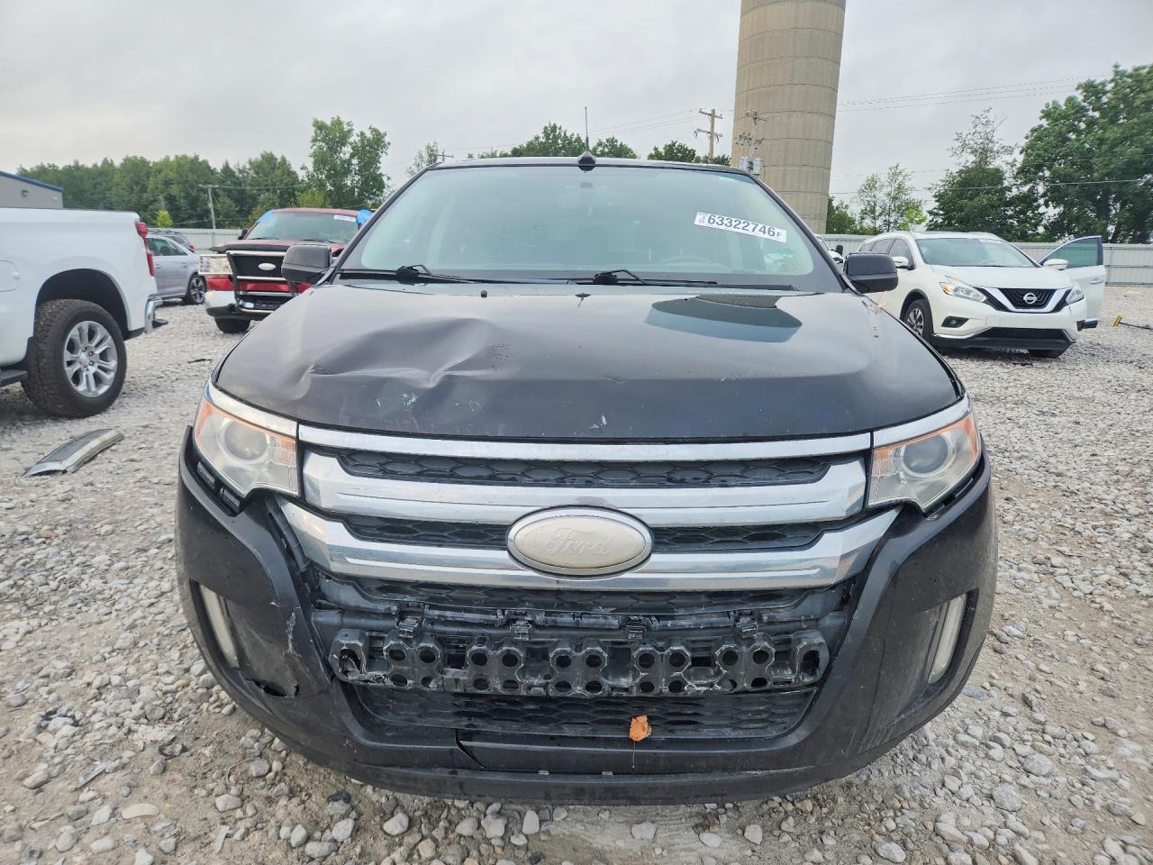 2013 Ford Edge Sel Черный vin: 2FMDK4JC6DBA78987