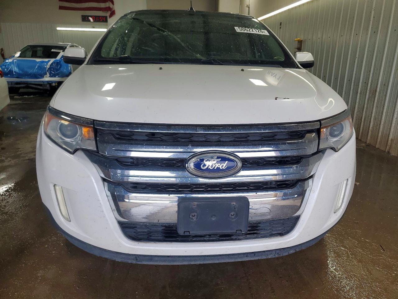 2013 Ford Edge Sel White vin: 2FMDK4JC6DBB19277