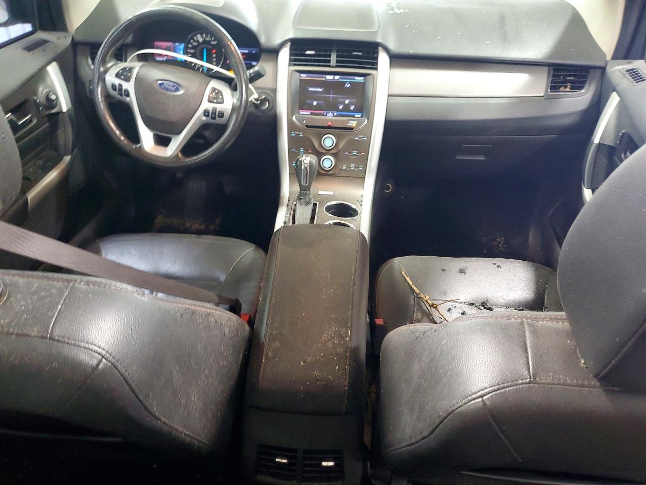 2013 Ford Edge Sel White vin: 2FMDK4JC6DBB19277