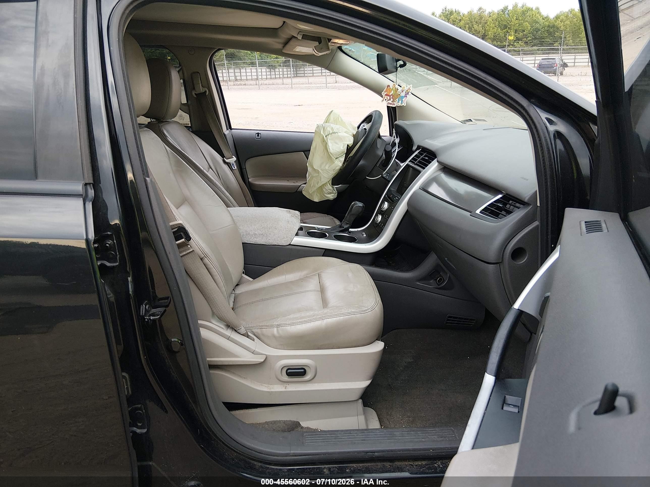 2013 Ford Edge Sel Black vin: 2FMDK4JC6DBB40839