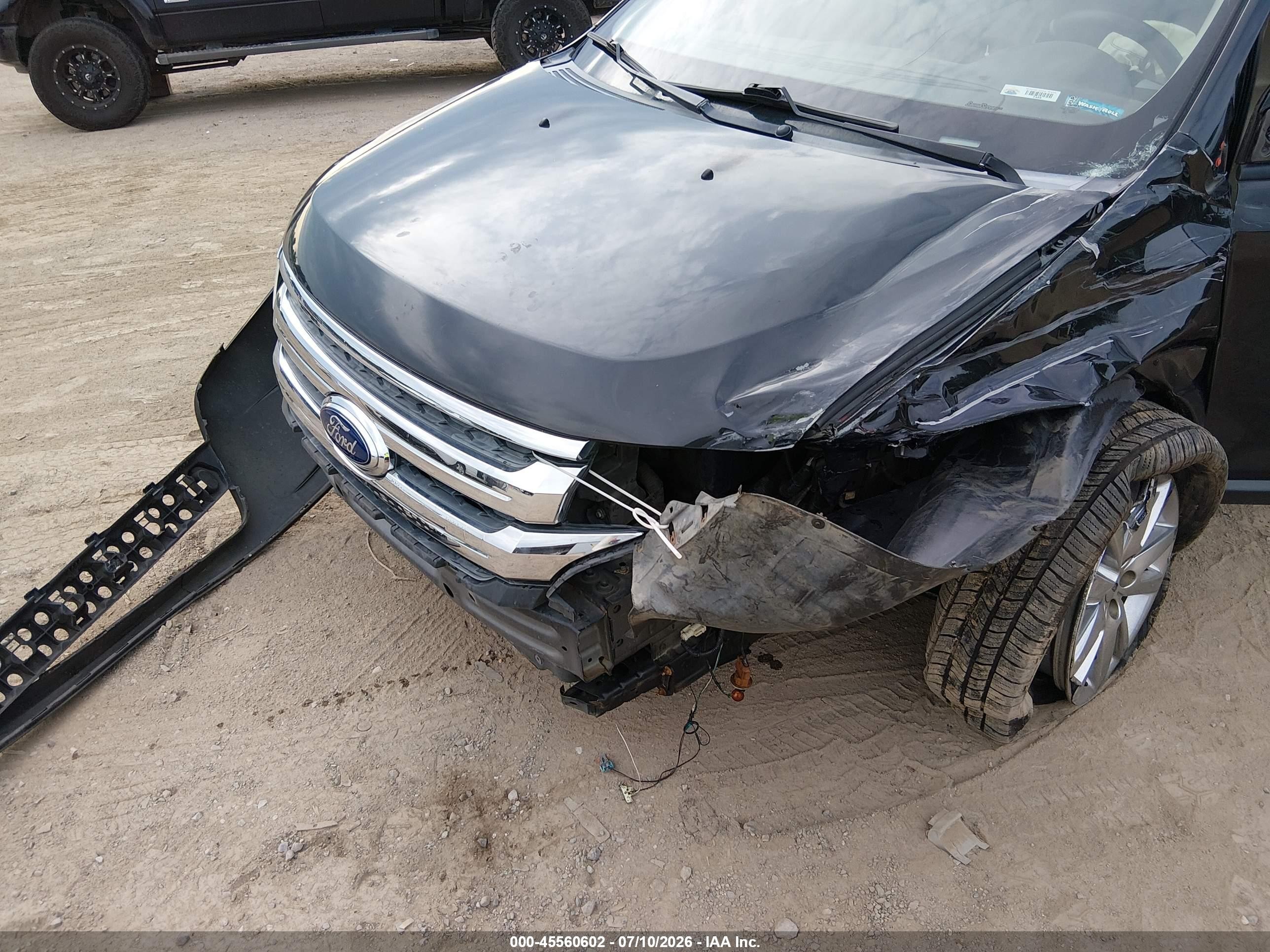 2013 Ford Edge Sel Black vin: 2FMDK4JC6DBB40839