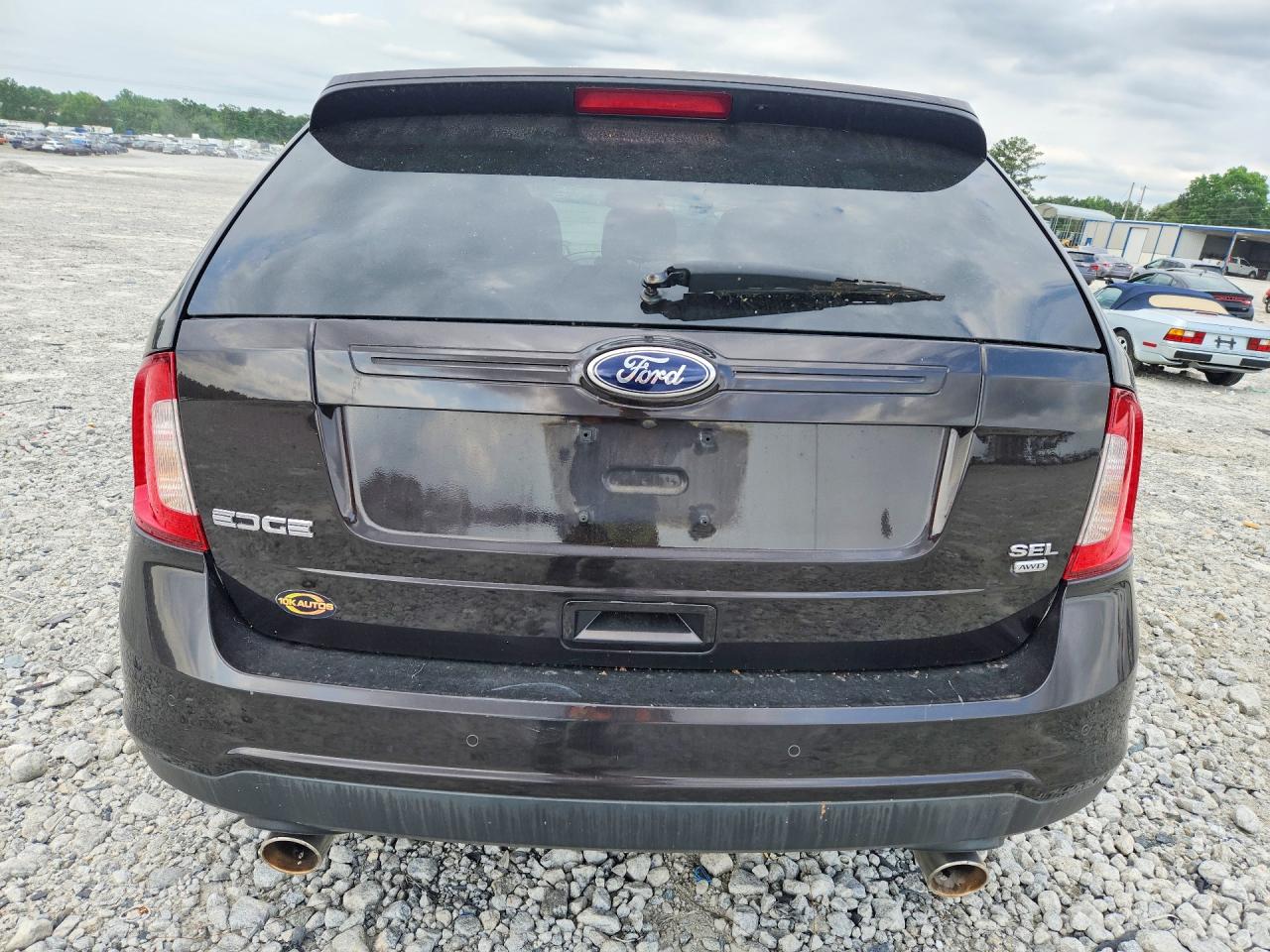2013 Ford Edge Sel Black vin: 2FMDK4JC6DBB49525