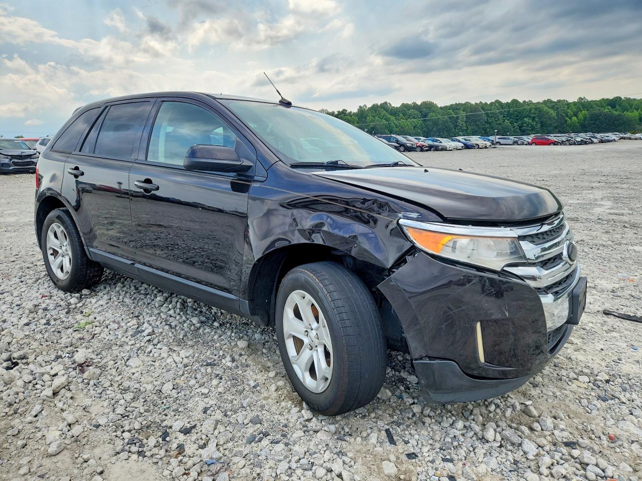 2013 Ford Edge Sel Black vin: 2FMDK4JC6DBB49525