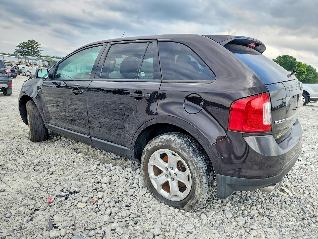 2013 Ford Edge Sel Black vin: 2FMDK4JC6DBB49525