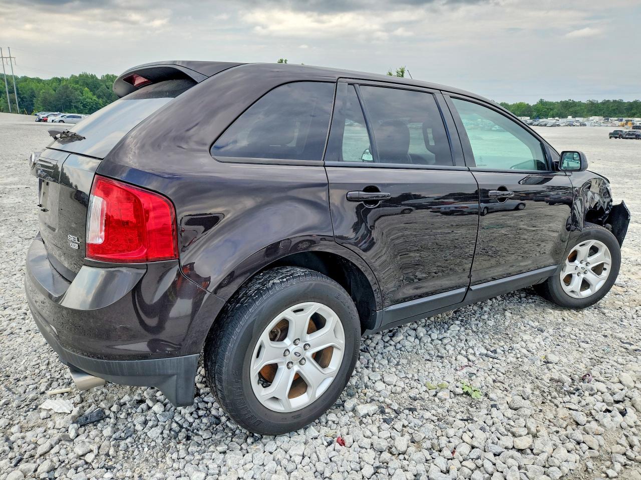 2013 Ford Edge Sel Black vin: 2FMDK4JC6DBB49525