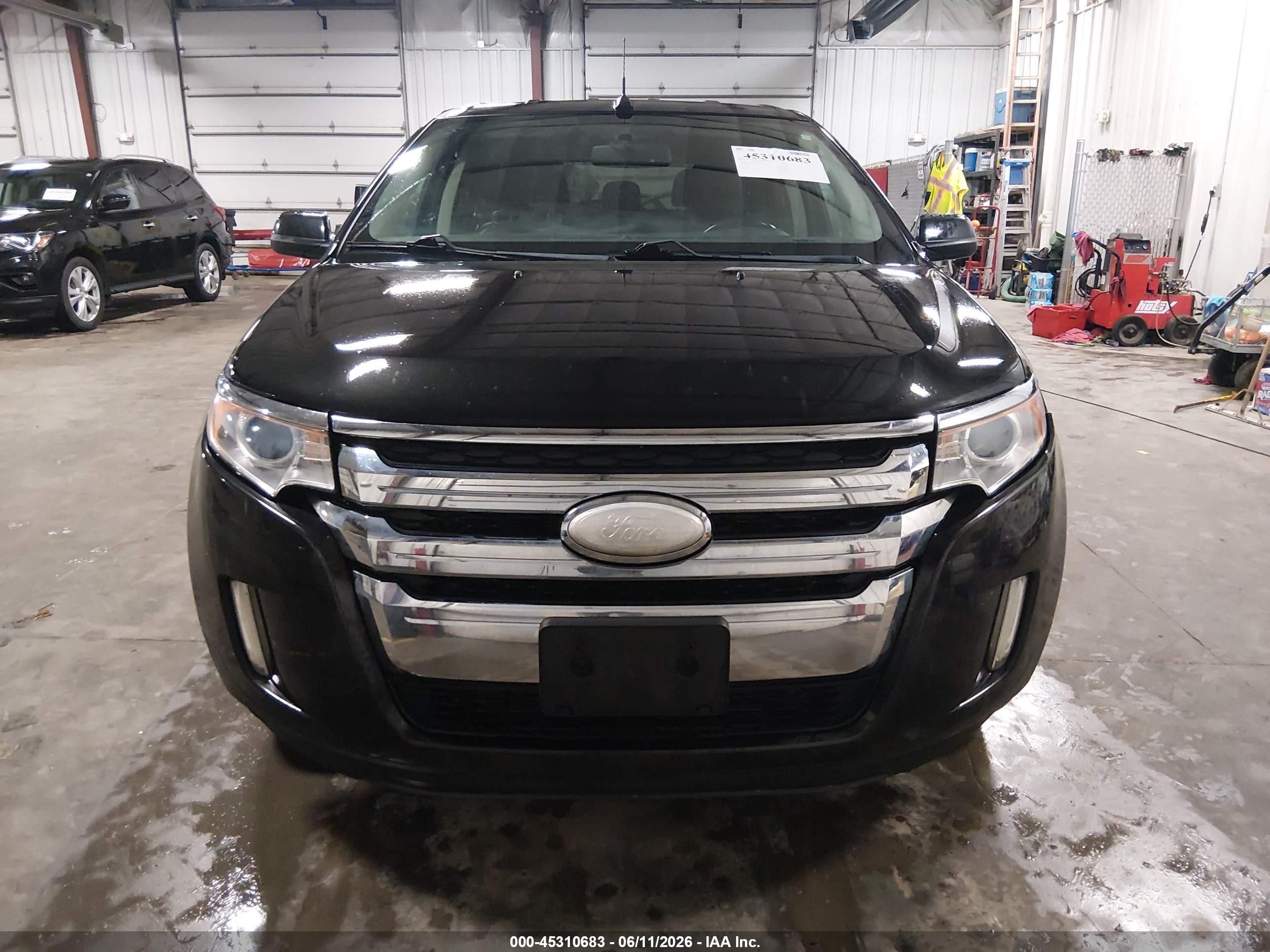 2013 Ford Edge Sel Black vin: 2FMDK4JC6DBB53798