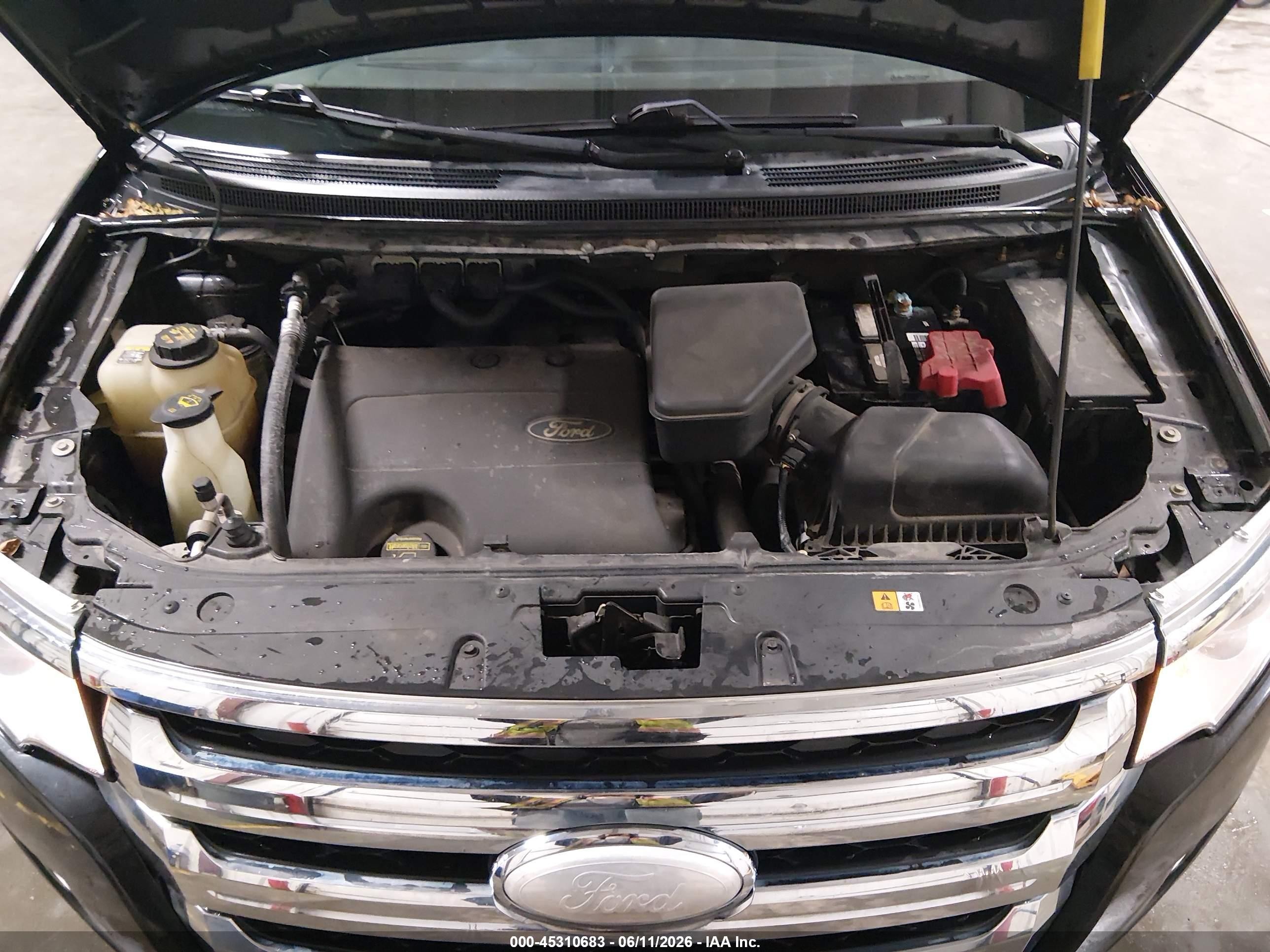2013 Ford Edge Sel Black vin: 2FMDK4JC6DBB53798