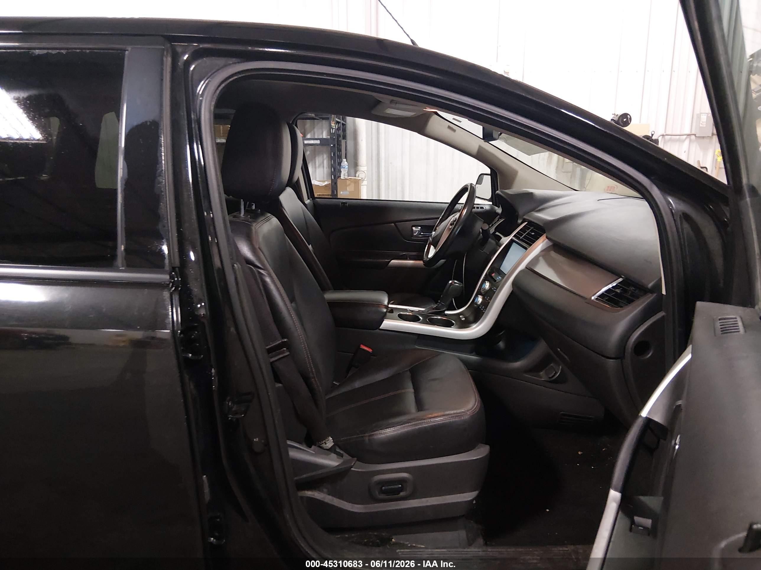 2013 Ford Edge Sel Black vin: 2FMDK4JC6DBB53798