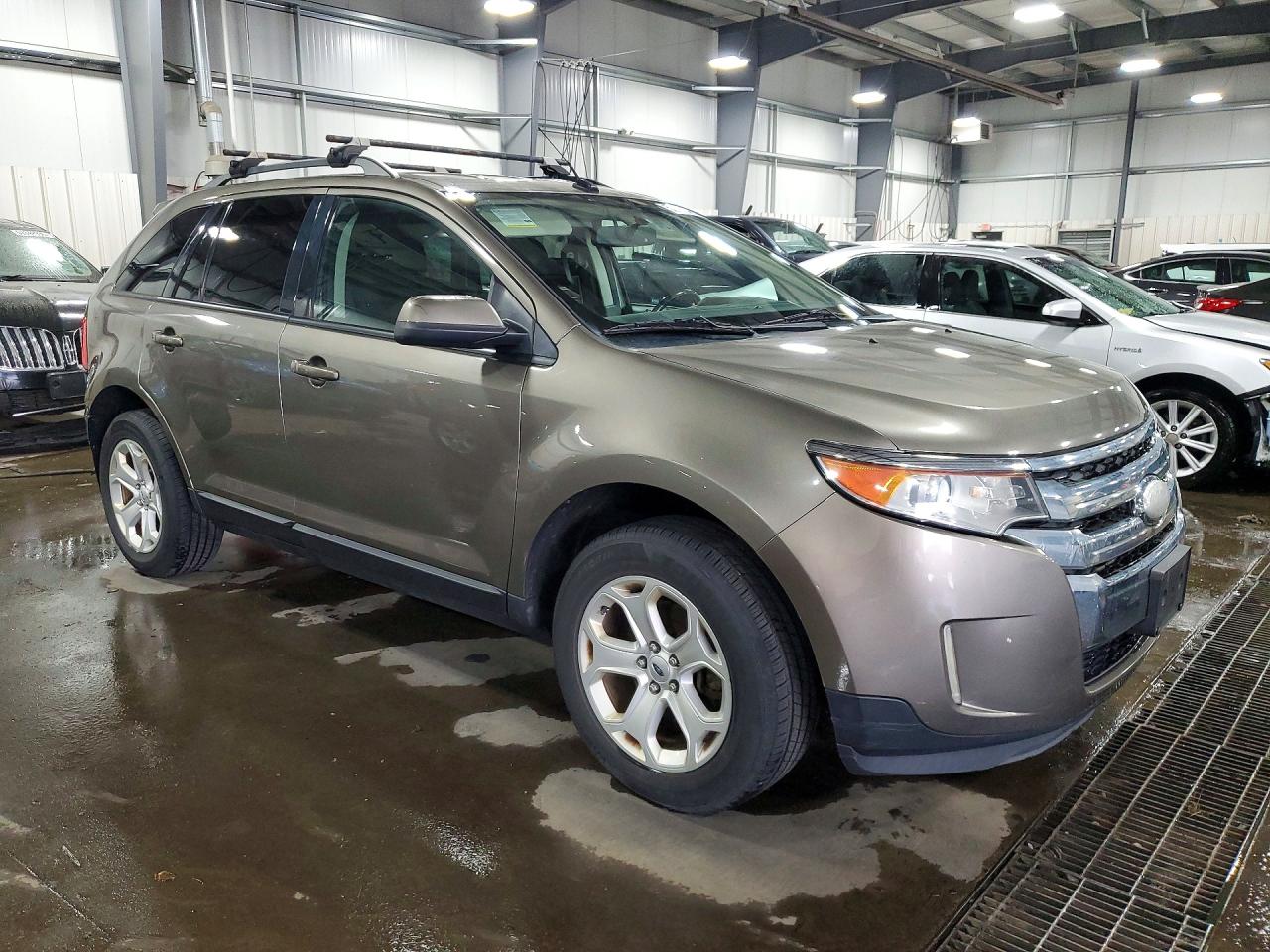 2013 Ford Edge Sel Gray vin: 2FMDK4JC6DBB55065
