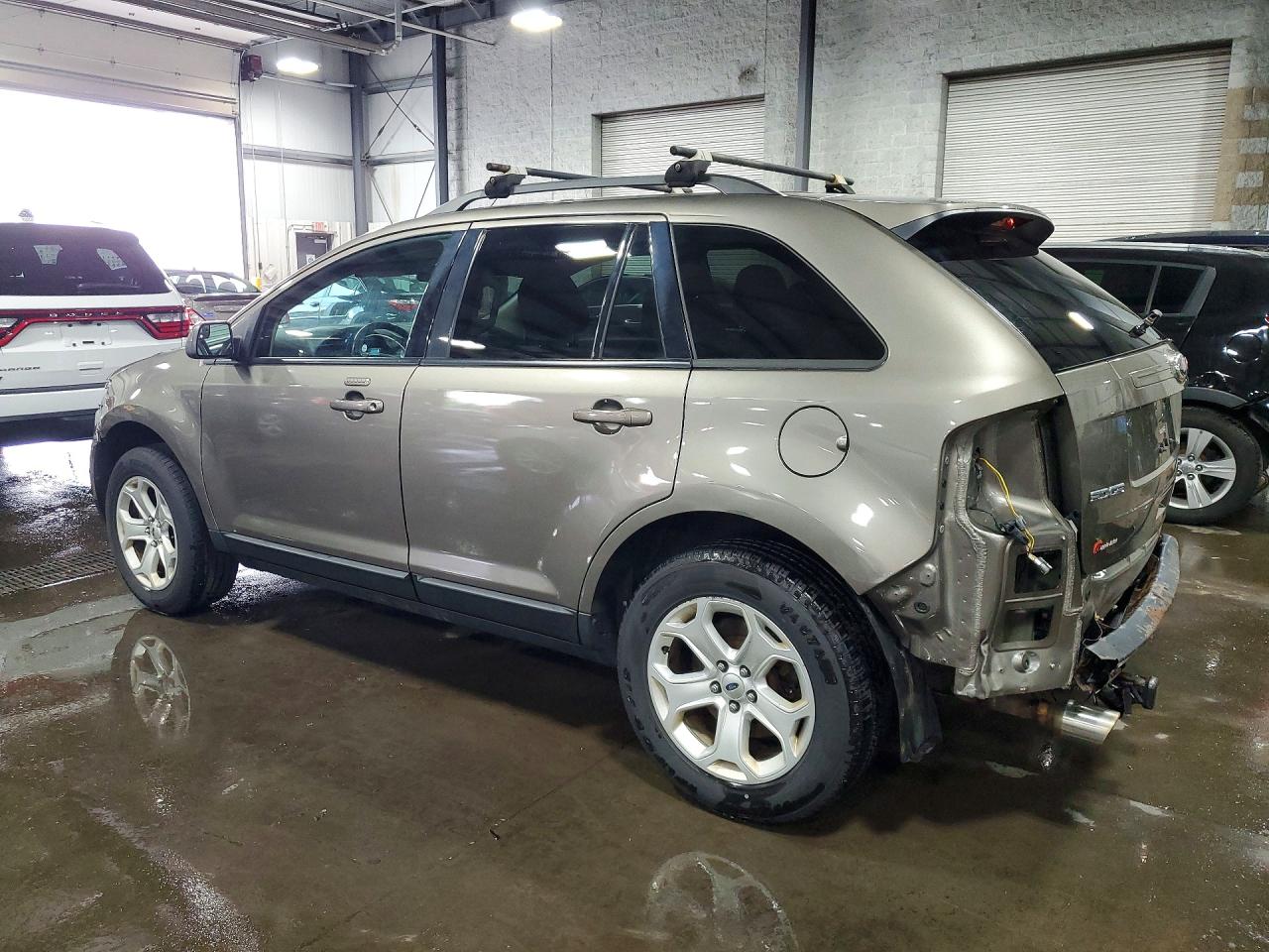 2013 Ford Edge Sel Gray vin: 2FMDK4JC6DBB55065