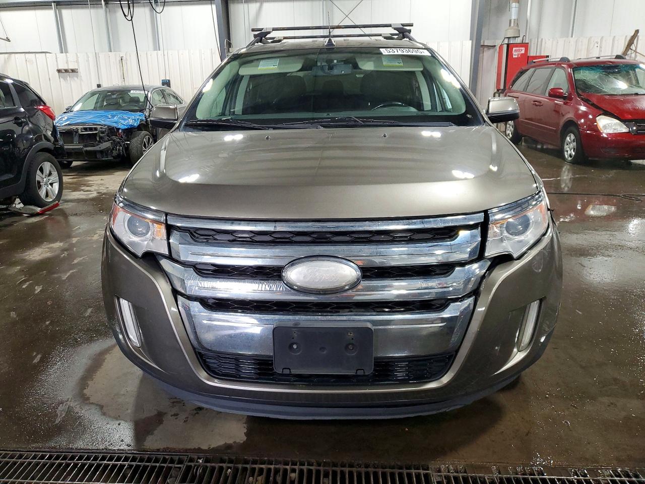2013 Ford Edge Sel Gray vin: 2FMDK4JC6DBB55065