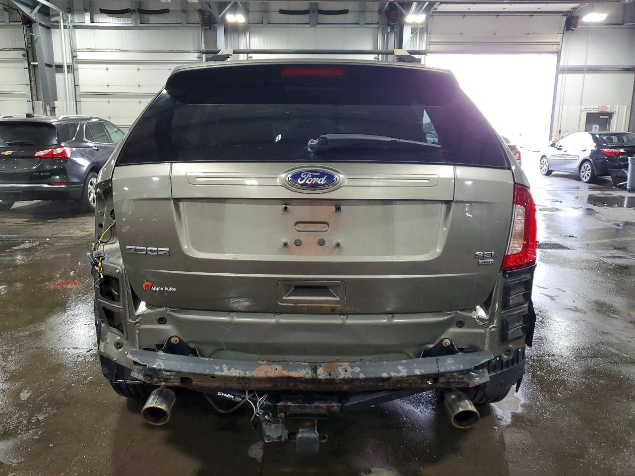 2013 Ford Edge Sel Gray vin: 2FMDK4JC6DBB55065