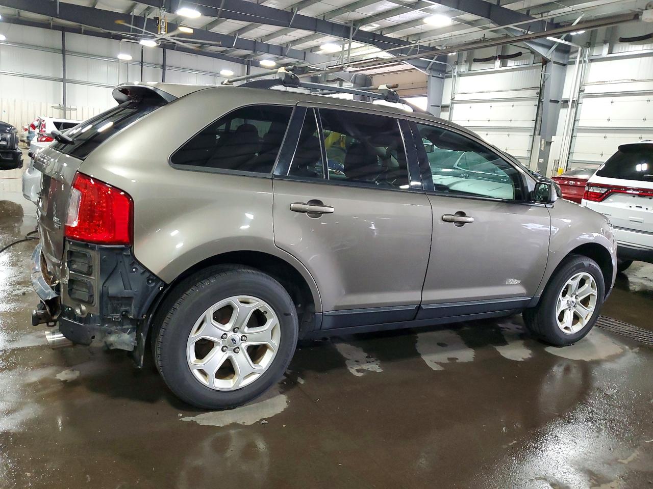 2013 Ford Edge Sel Gray vin: 2FMDK4JC6DBB55065