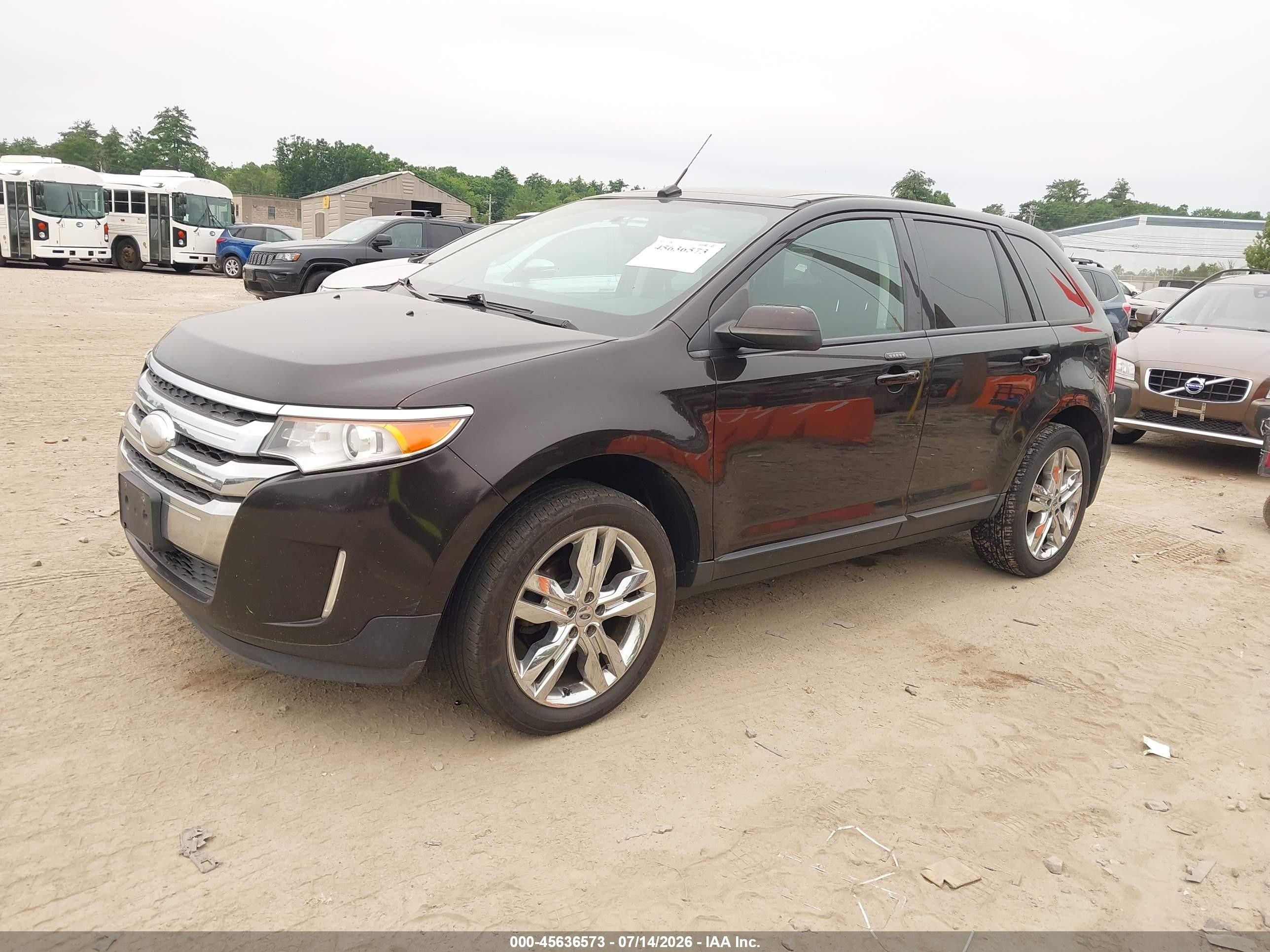 2013 Ford Edge Sel Champagne vin: 2FMDK4JC6DBC72290
