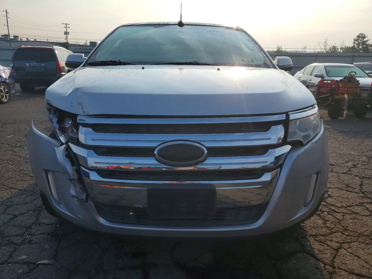 2013 Ford Edge Sel Silver vin: 2FMDK4JC6DBC76226