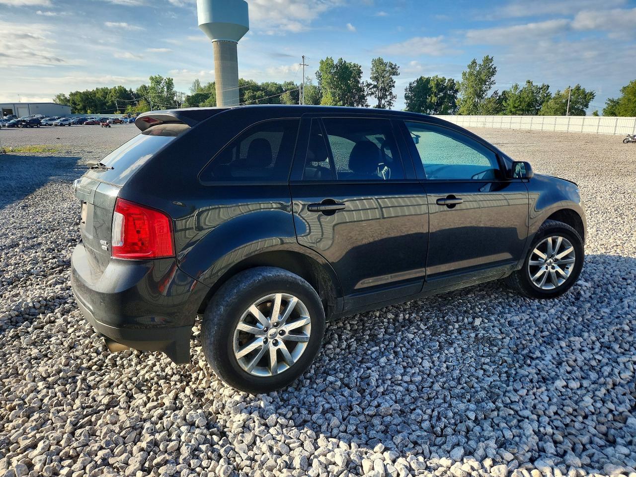 2013 Ford Edge Sel Black vin: 2FMDK4JC6DBC81085