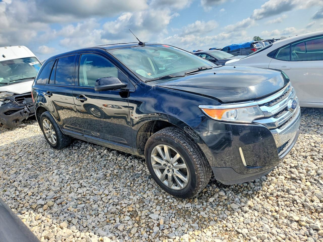 2013 Ford Edge Sel Black vin: 2FMDK4JC6DBC81085