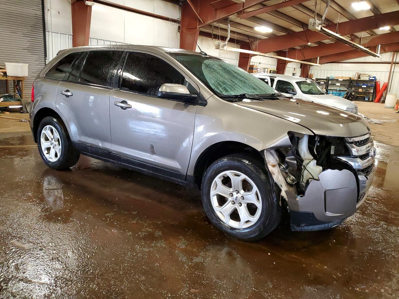 2013 Ford Edge Sel Brown vin: 2FMDK4JC6DBC92264