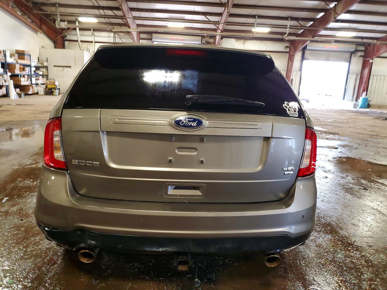 2013 Ford Edge Sel Brown vin: 2FMDK4JC6DBC92264