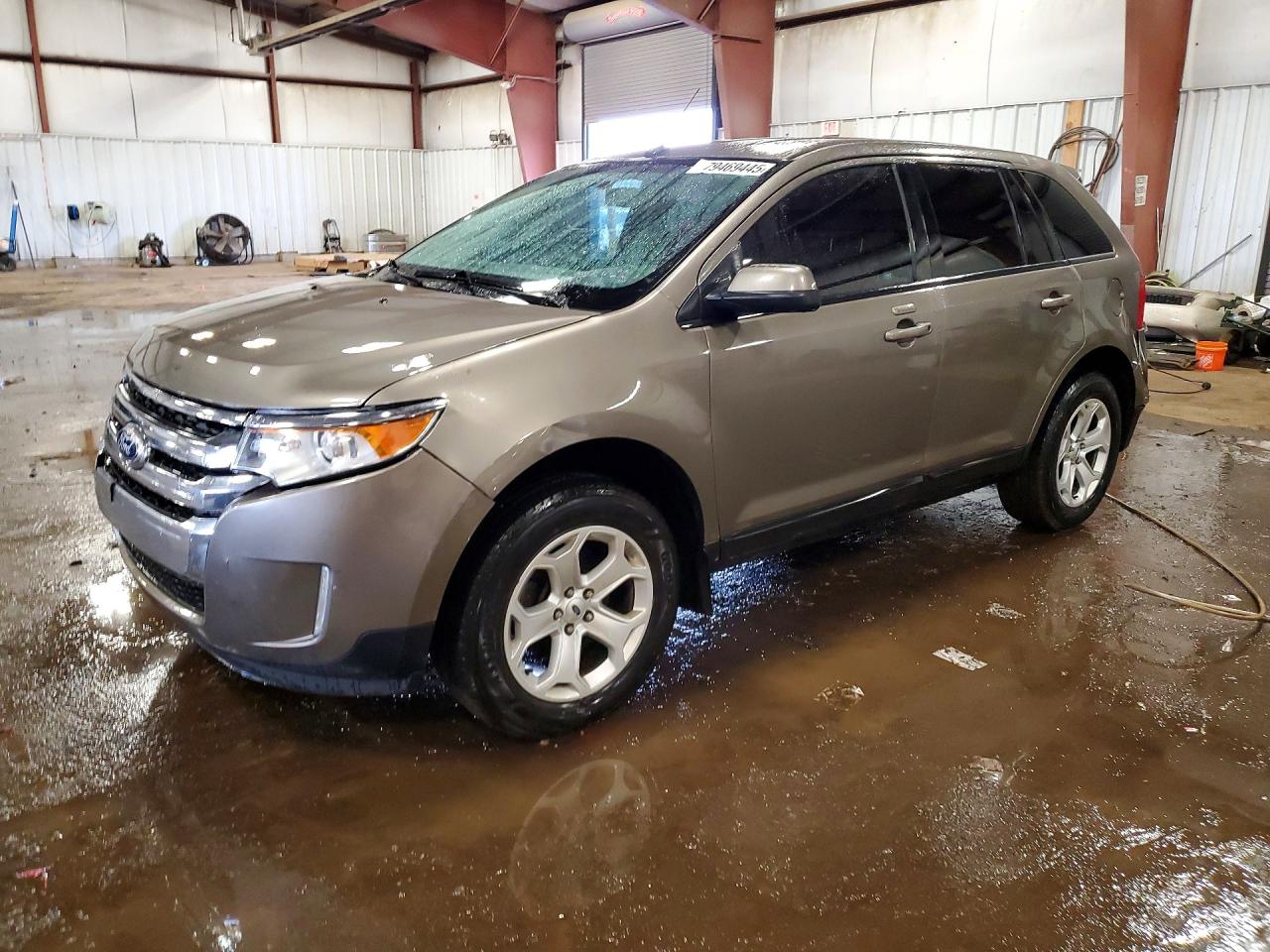2013 Ford Edge Sel Brown vin: 2FMDK4JC6DBC92264