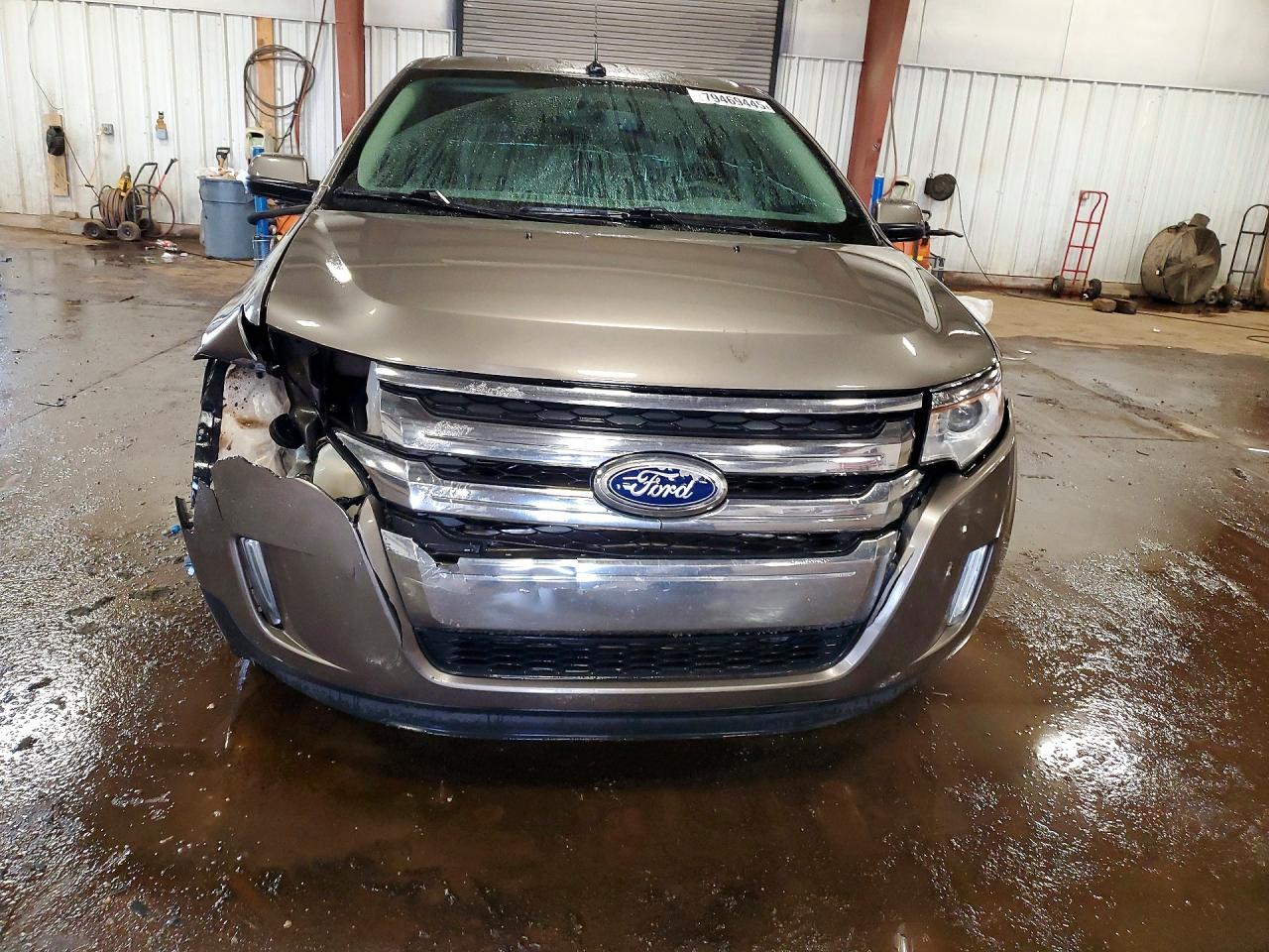 2013 Ford Edge Sel Brown vin: 2FMDK4JC6DBC92264