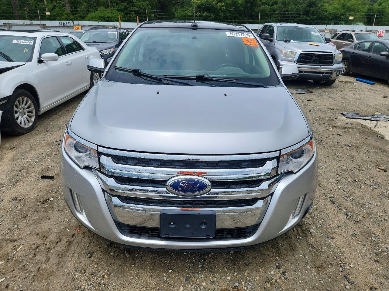 2014 Ford Edge Sel Gray vin: 2FMDK4JC6EBA10982