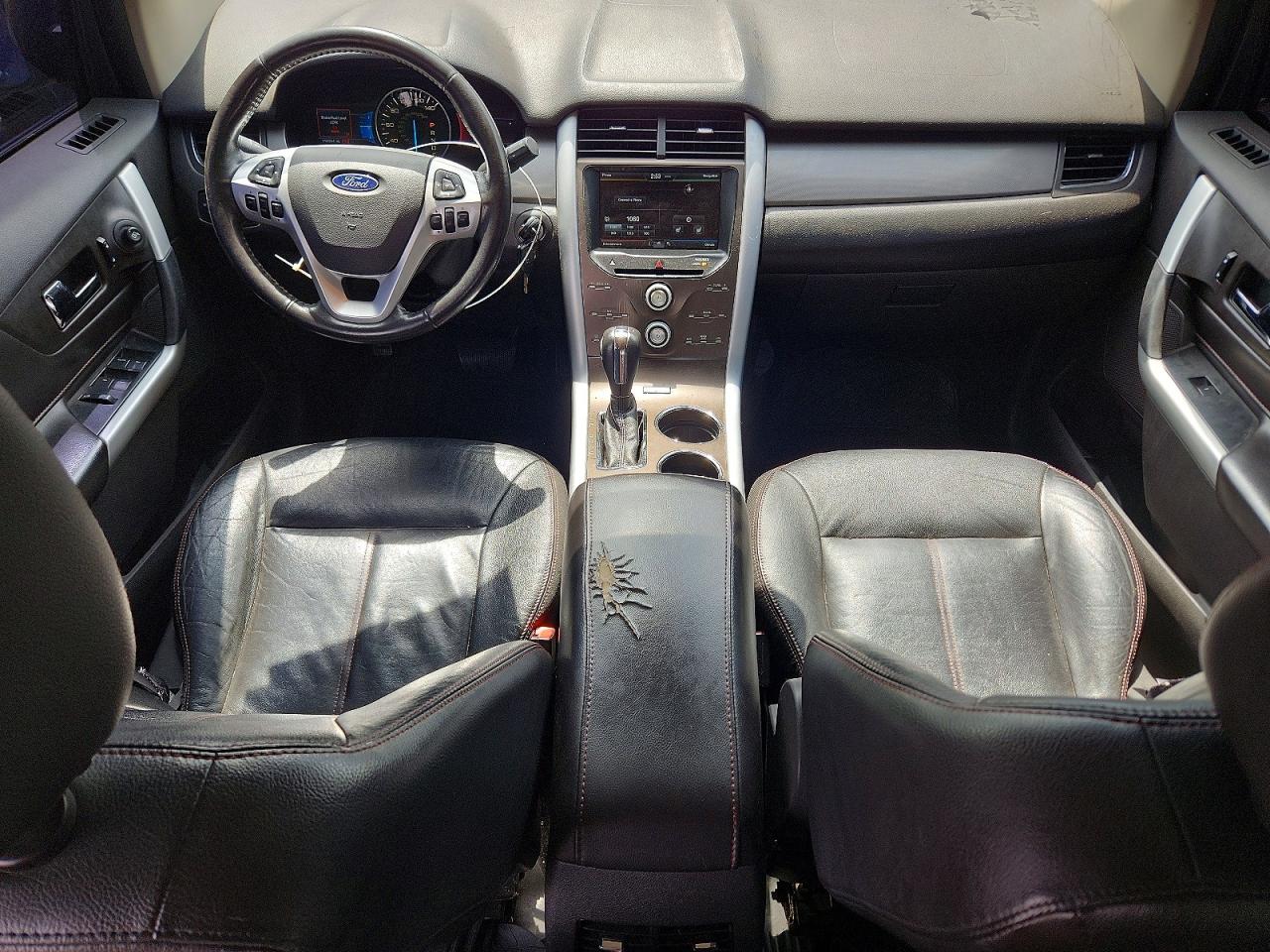 2014 Ford Edge Sel Blue vin: 2FMDK4JC6EBA22744