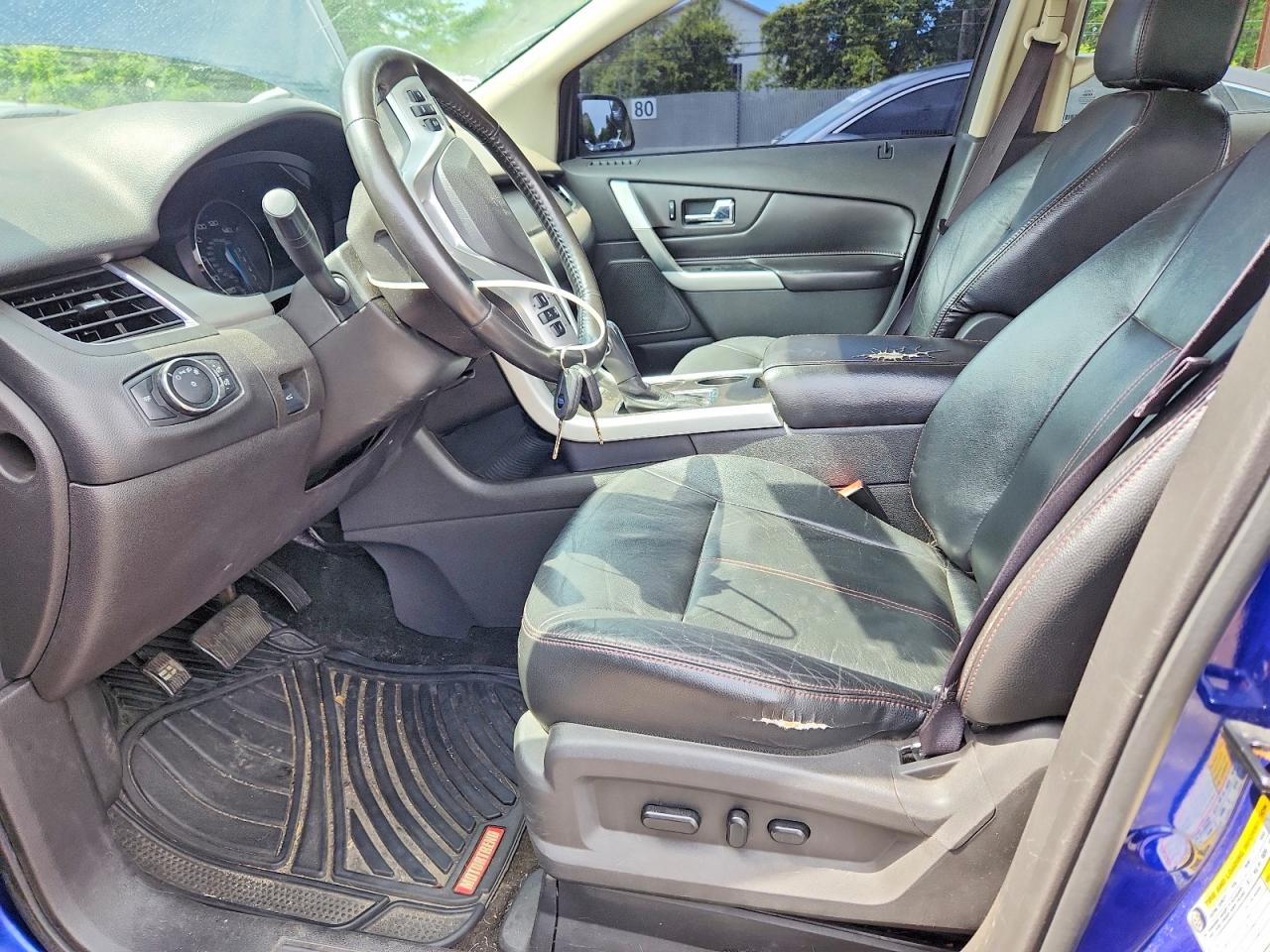2014 Ford Edge Sel Blue vin: 2FMDK4JC6EBA22744