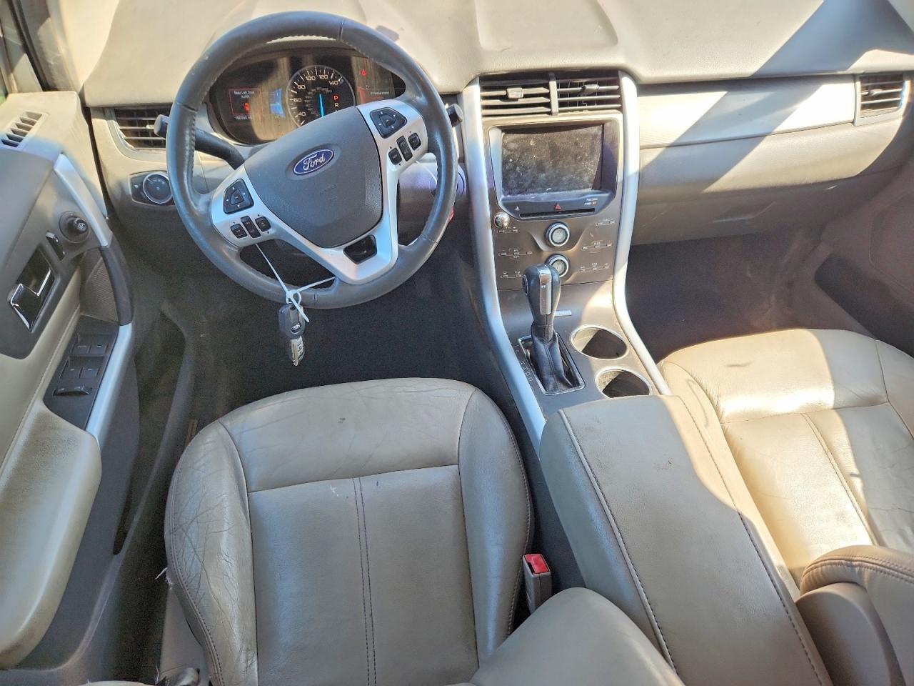 2014 Ford Edge Sel Red vin: 2FMDK4JC6EBA29886