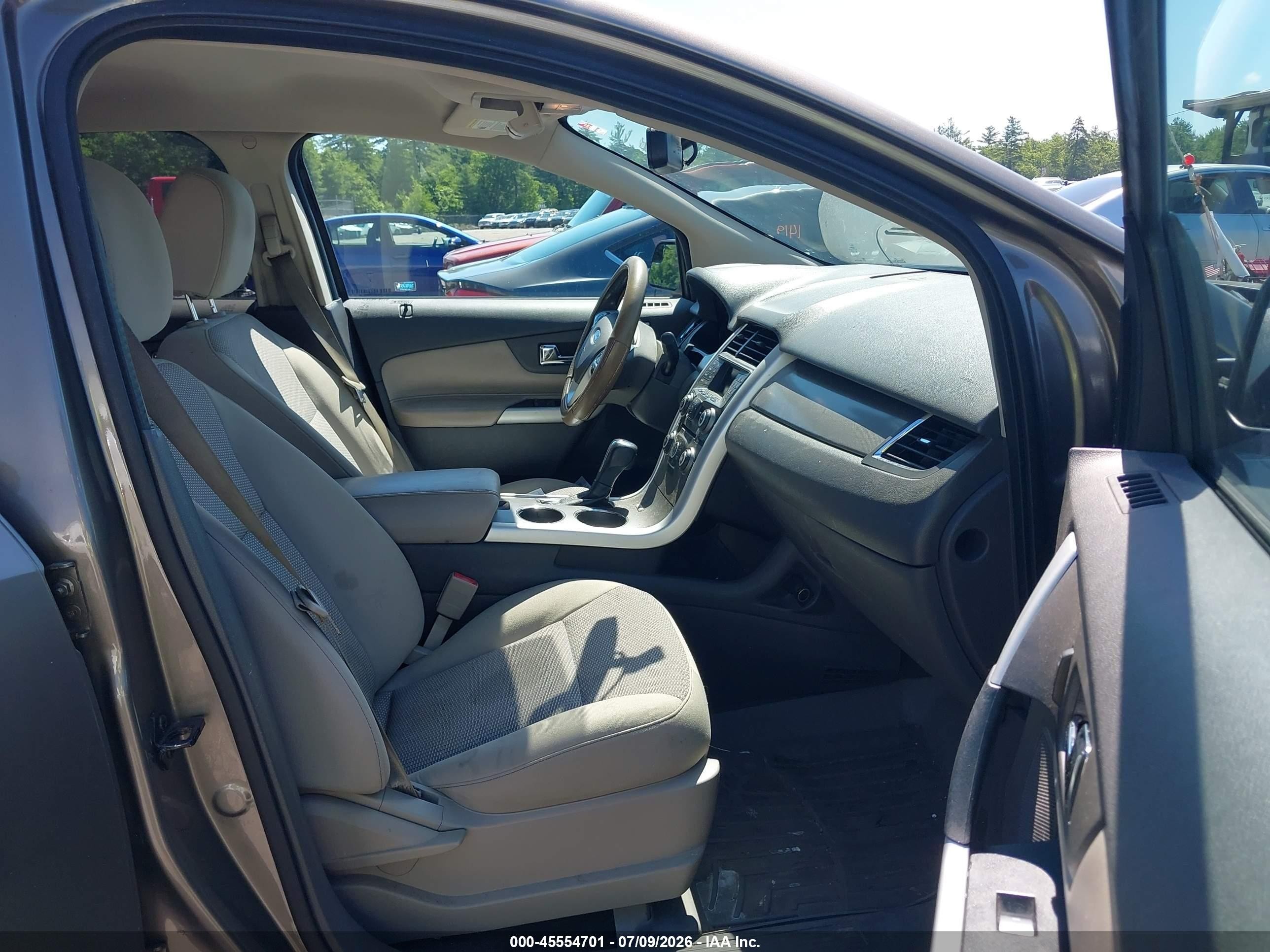 2014 Ford Edge Sel Gray vin: 2FMDK4JC6EBA84323
