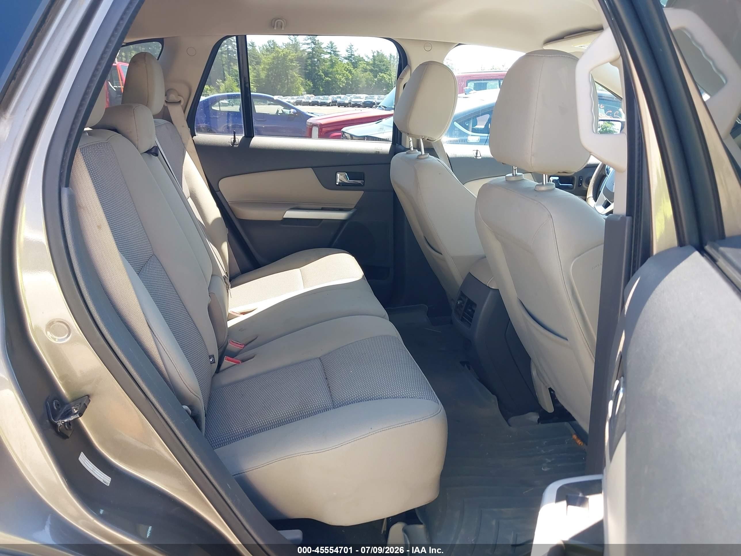 2014 Ford Edge Sel Gray vin: 2FMDK4JC6EBA84323