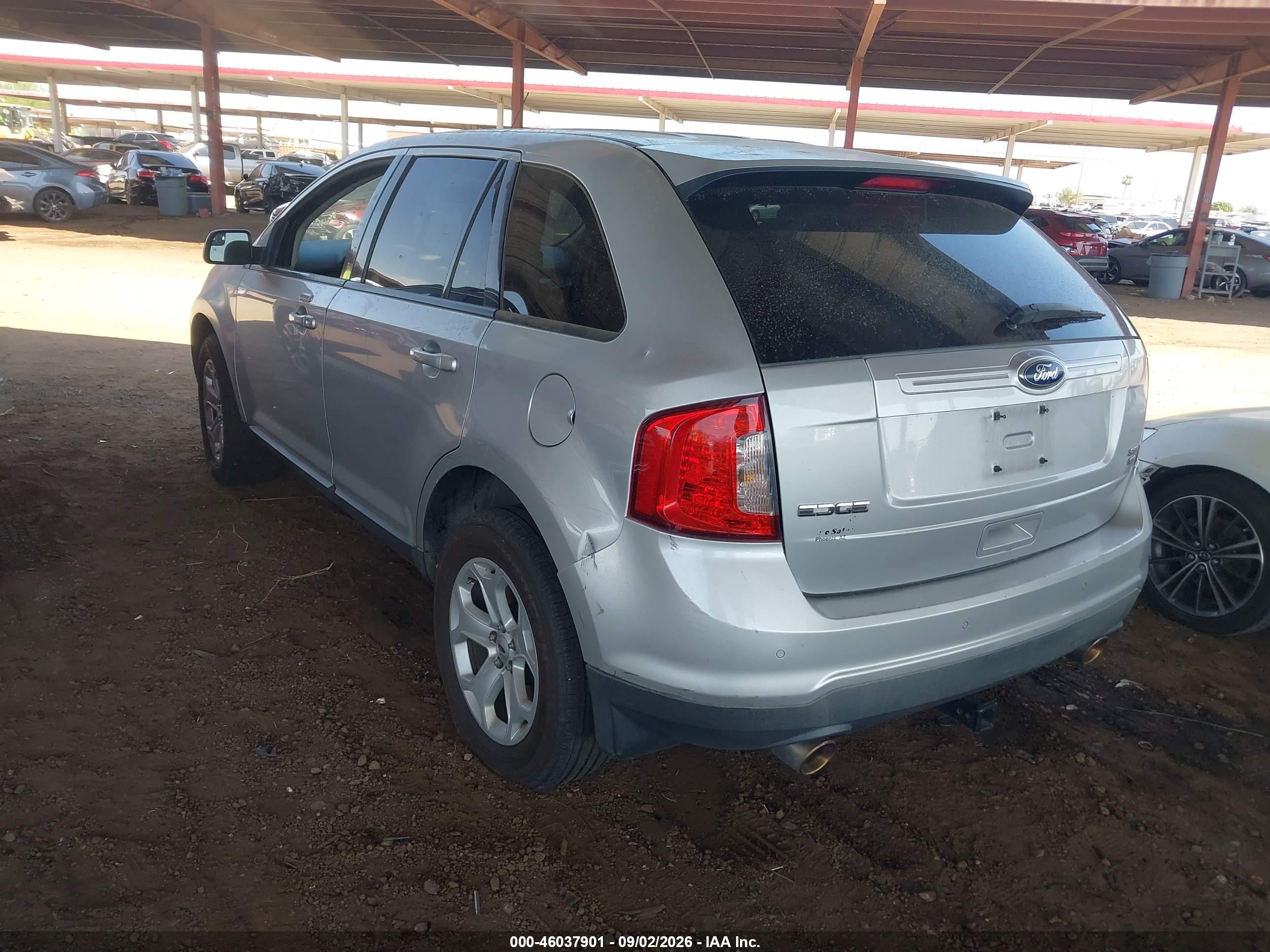 2014 Ford Edge Sel Gray vin: 2FMDK4JC6EBA96455