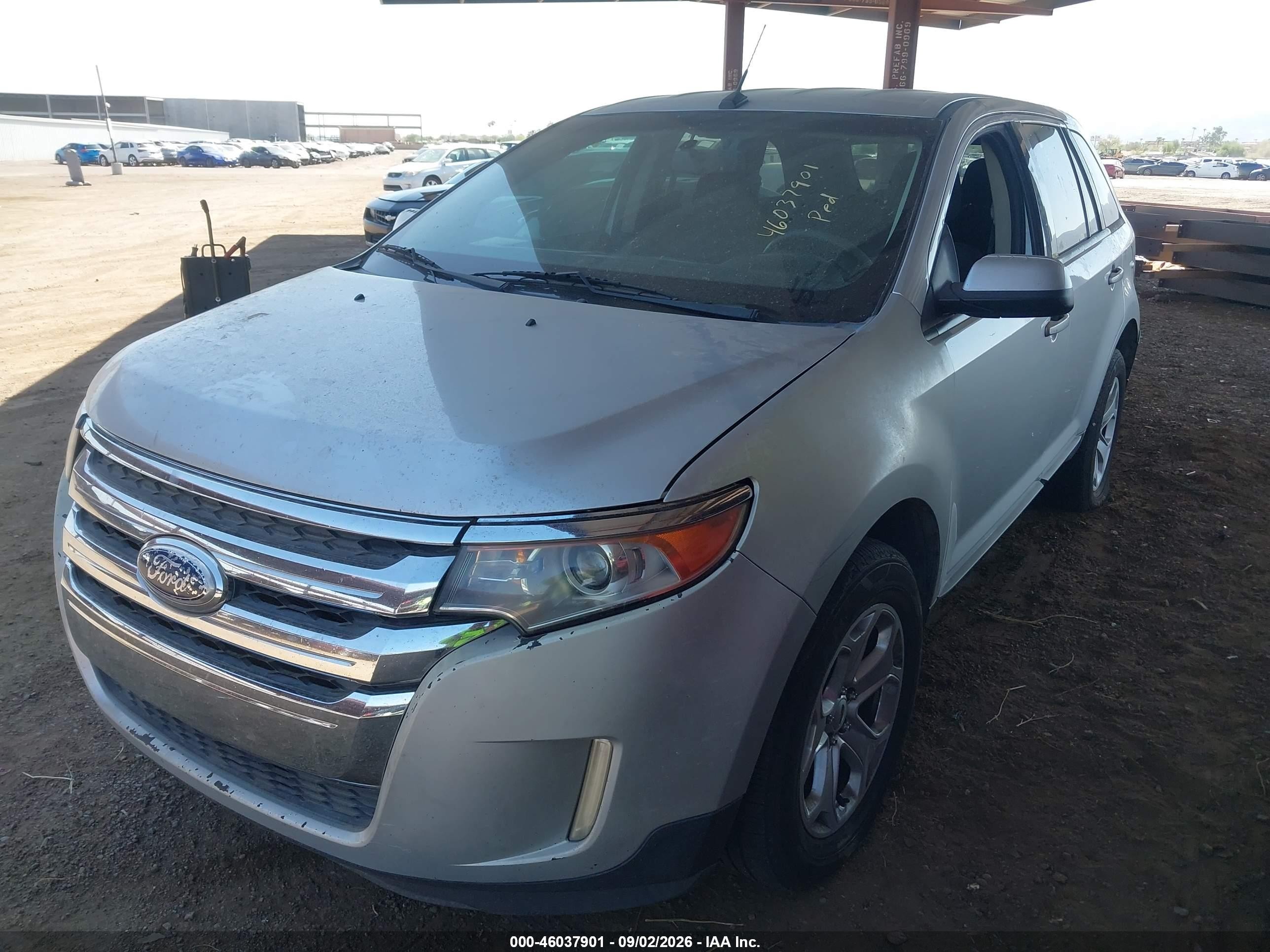 2014 Ford Edge Sel Gray vin: 2FMDK4JC6EBA96455