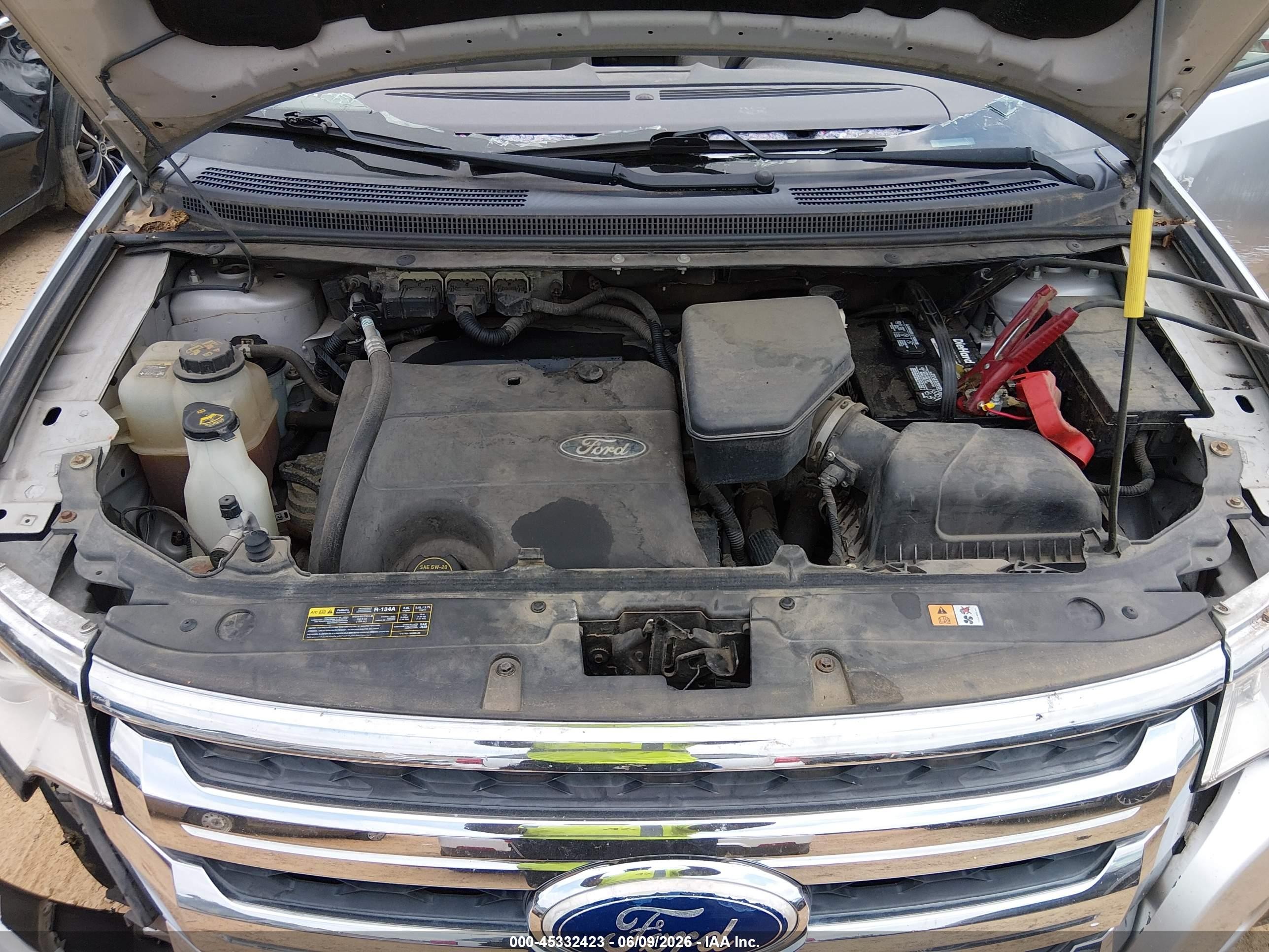 2014 Ford Edge Sel Silver vin: 2FMDK4JC6EBB72384