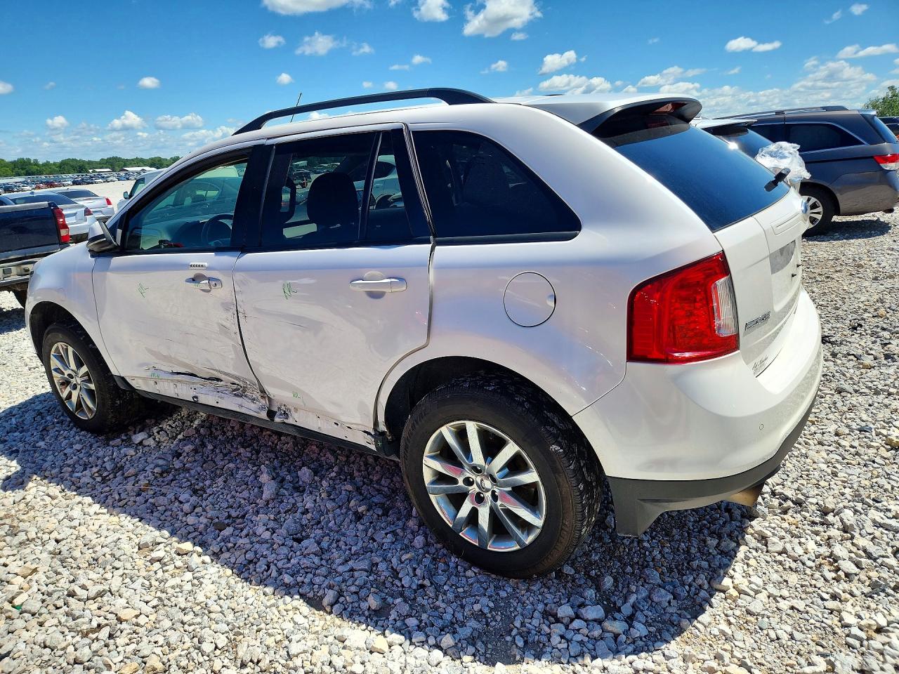 2014 Ford Edge Sel Белый vin: 2FMDK4JC6EBB85054
