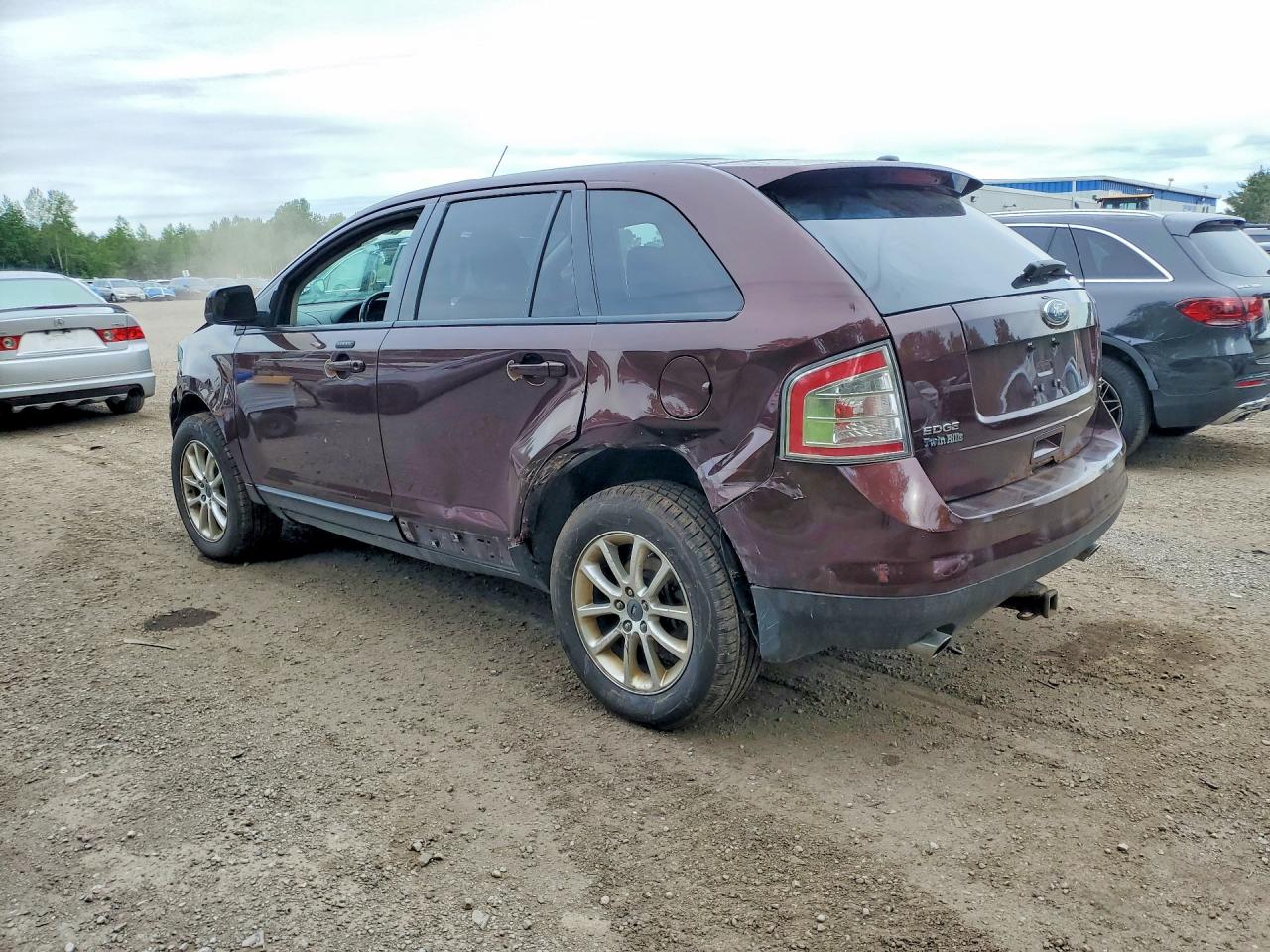 2010 Ford Edge Sel Burgundy vin: 2FMDK4JC7ABA54399