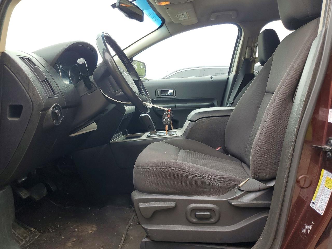 2010 Ford Edge Sel Burgundy vin: 2FMDK4JC7ABA54399