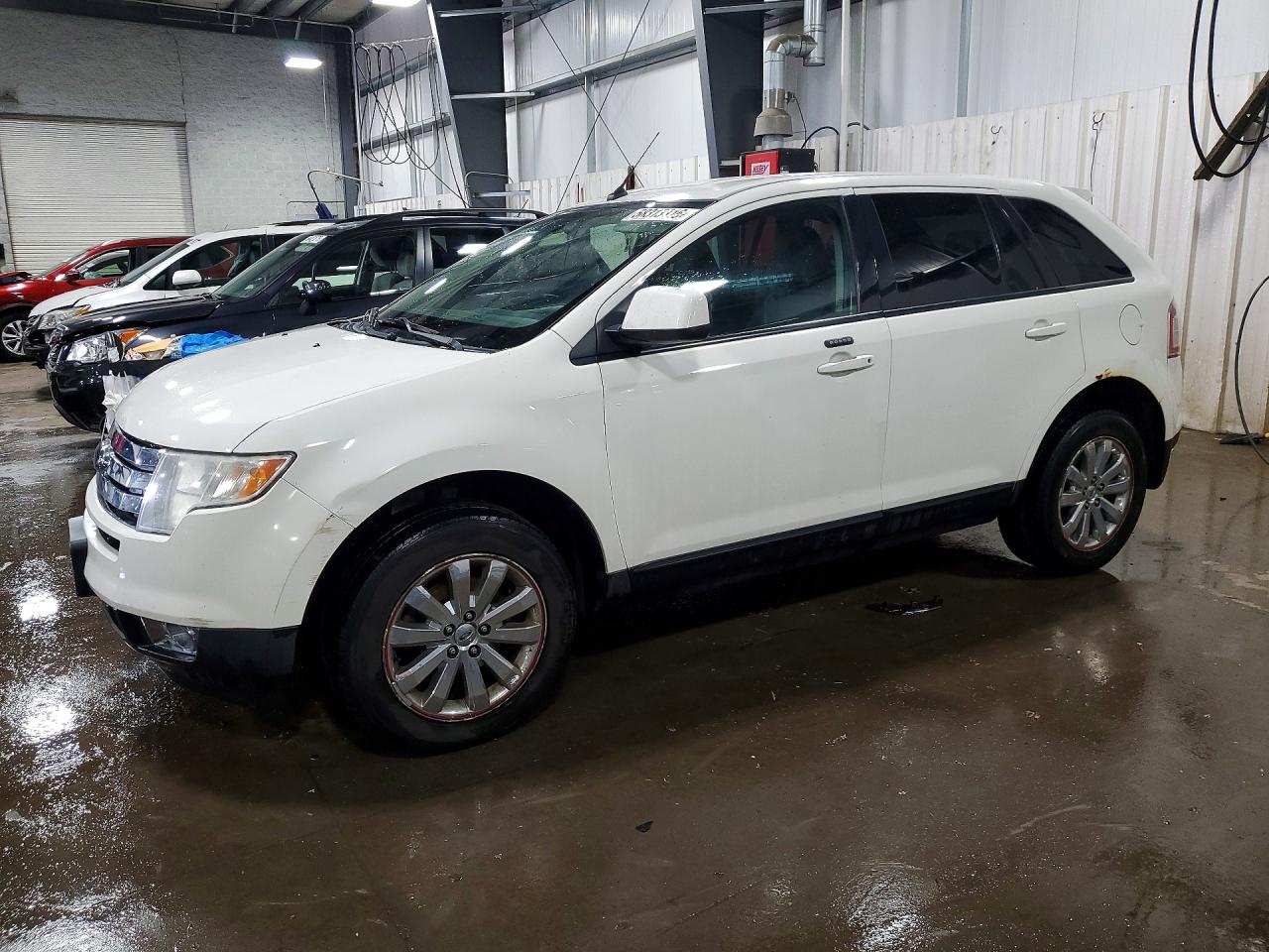 2010 Ford Edge Sel White vin: 2FMDK4JC7ABA85197