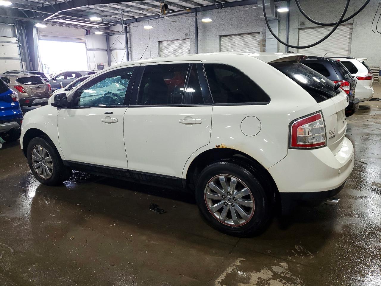 2010 Ford Edge Sel White vin: 2FMDK4JC7ABA85197