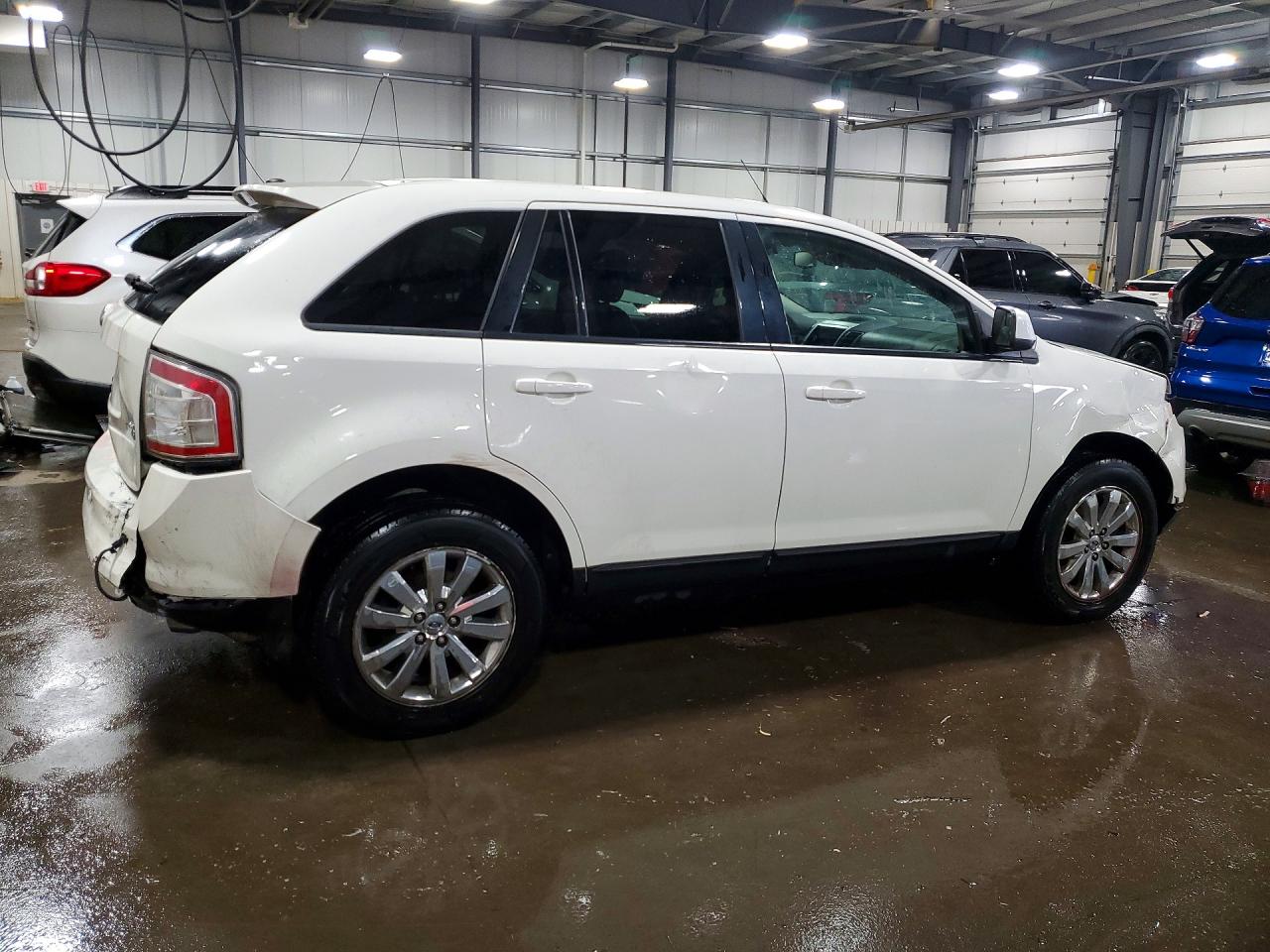 2010 Ford Edge Sel White vin: 2FMDK4JC7ABA85197
