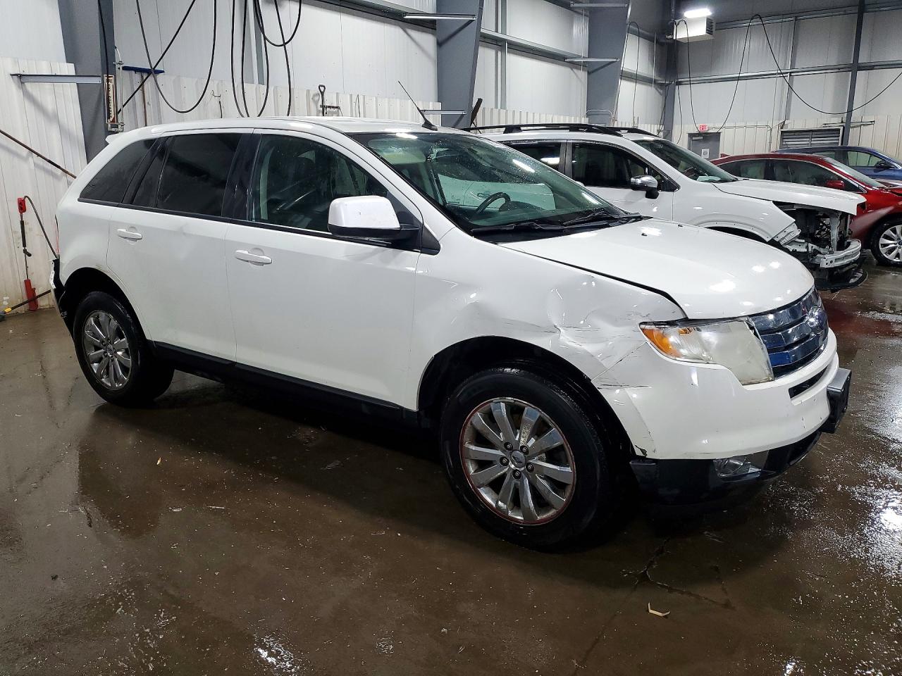 2010 Ford Edge Sel White vin: 2FMDK4JC7ABA85197